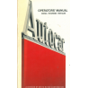 Autocar Diesel Powered Vehicles, Operator's Manual 3. Edition 1968, english