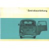 VW Transporter Betriebsanleitung Ausgabe August 1969