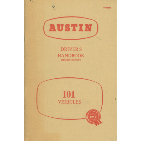 Austin 101, Driver's Handbook Edition 04.1957