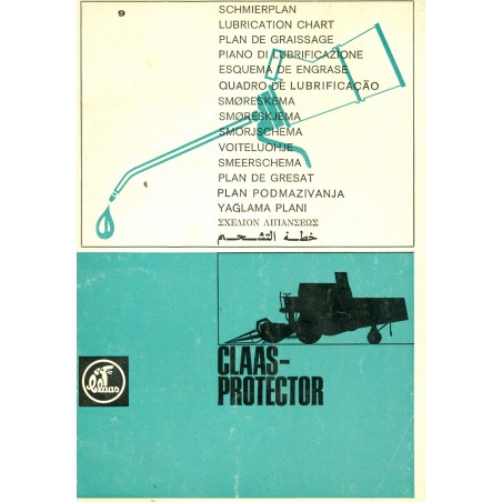 Claas Protector Schmierplan