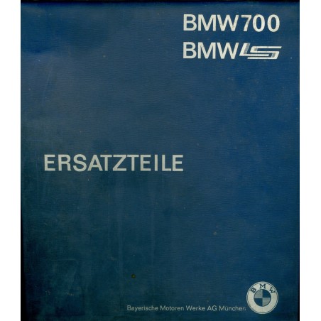 BMW 700 Ersatzteilliste