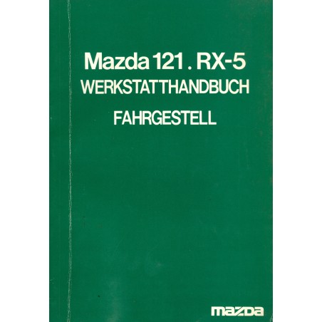 Mazda 121.RX5 Werkstatthandbuch