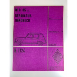 Renault R 4 R 1124, Reparaturhandbuch Motor/Elektrik, Original
