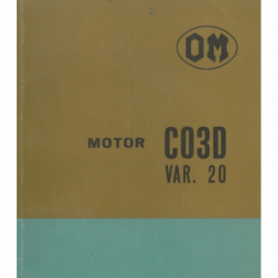 OM Motor CO 3 D Var. 20,...