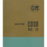 OM Motor CO 3 D Var. 20, Reparaturanleitung Ausgabe 05.1968, deutsch