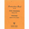 Scania Bus Chassis Serie B 71 and Trucks Series L 71 and LS 71, Instruction Book Edition 1955, english