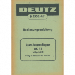 Deutz-Raupenschlepper DK...