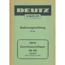 Deutz-Raupenschlepper DK...
