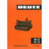 Deutz DLR 75/DL 75 Bedienungsanleitung, Stand: 9/63