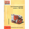 Fiat 40 CA Kettenschlepper Betriebsanleitung deutsch, Stand: 11/59