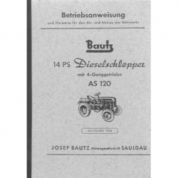 Bautz 14 PS-Dieselschlepper...