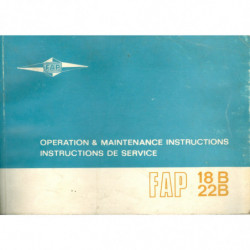 FAP 18 B/22B, Bedienungs-...
