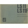 Büssing LS 11/16 / LS 11/16 F, Ersatzteil-Liste Nr. 62