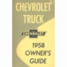Chevrolet Truck Owner's Guide, 1958