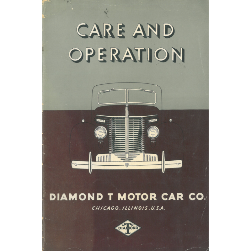 Diamond T Care and Operation