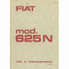 Fiat 625 N, Uso e manutenzione 2. Ausgabe 1965, italiano