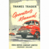 Ford Thames Trader Mark II, Manual Edition 01.1960