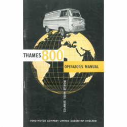 Ford Thames 800, Manual...