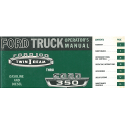 Ford Truck 100 / 350,...