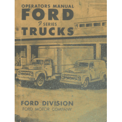 Ford Trucks F-Series Manual 1951